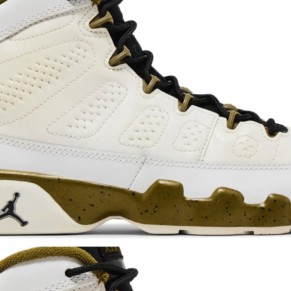 Nike Air Jordan 9 Retro BG 'Statue' 2015 - Kids 6.5 - Picture 8 of 16